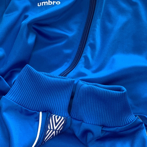 Umbro Men’s Soccer Jacket - Excellent Condition - Blue - Small - Picture 5 of 16